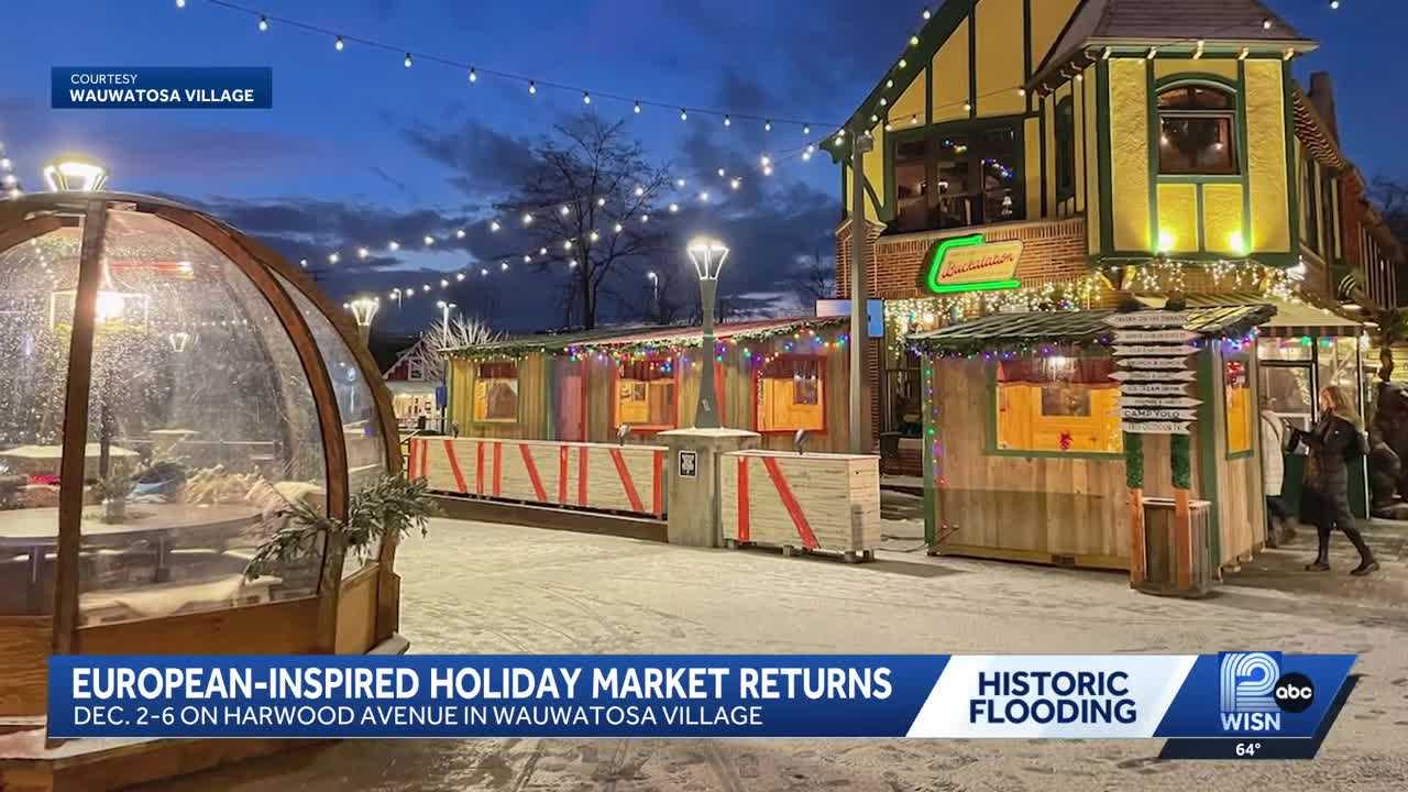 Wauwatosa Village Christmas Market returns in 2026 — WISN 12 Milwaukee, Mequon Community news
