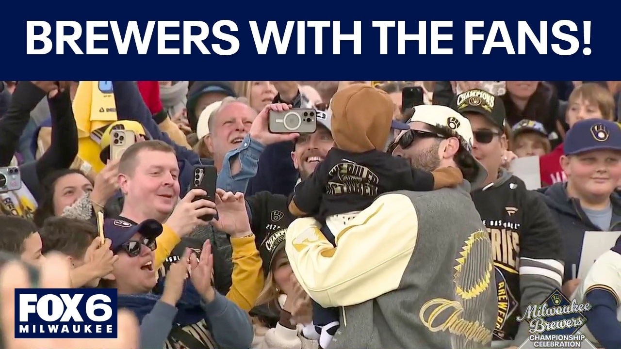 Brewers Championship Parade: Fans get up-close moments with team — Mequon Sports news